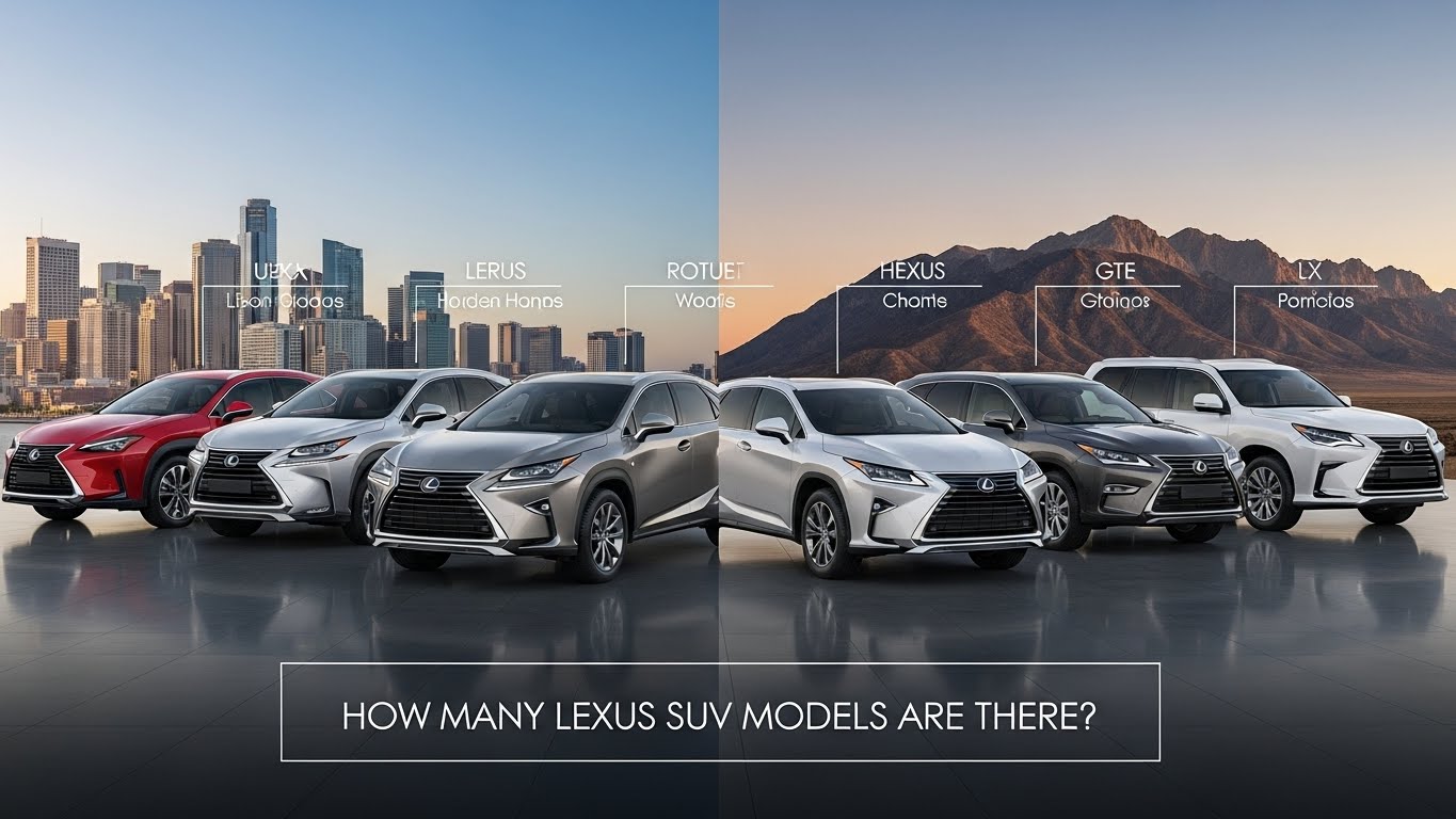 How Many Lexus SUV Models Are There