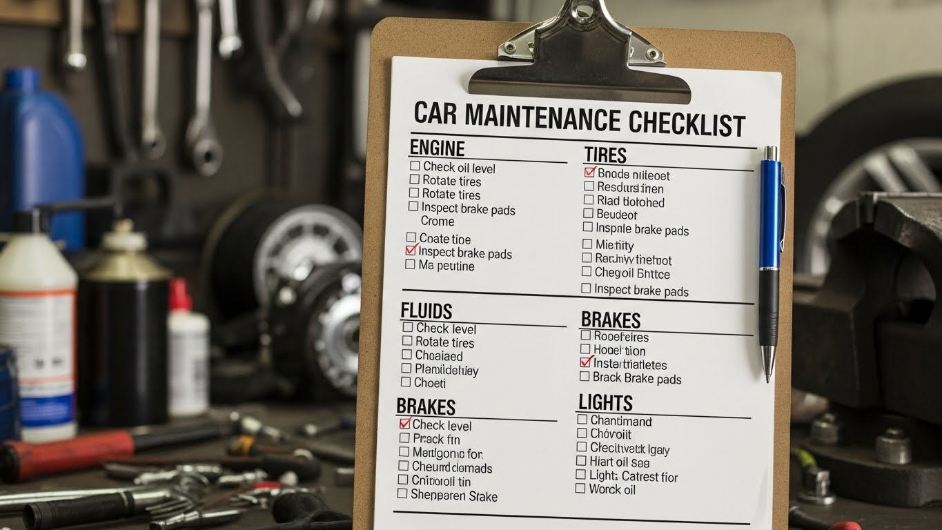 car maintenance checklist