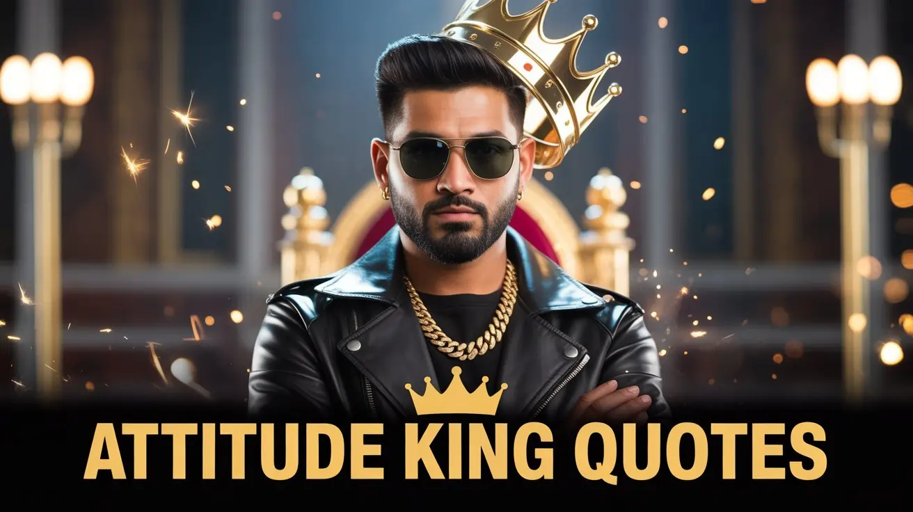 Attitude King Quotes
